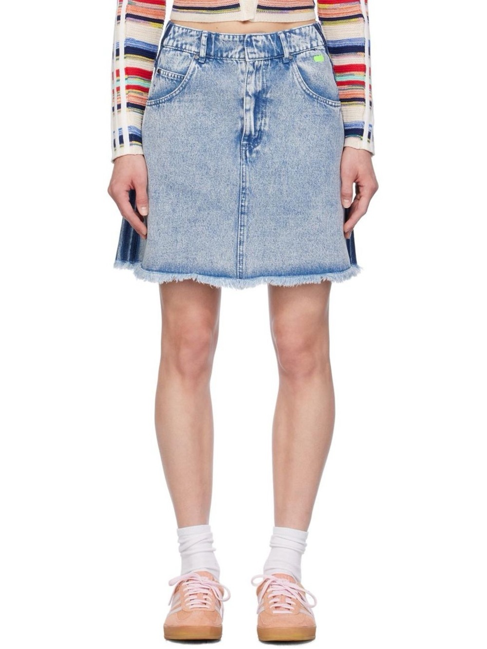 adidas X KSENIASCHNAIDER Fray Hem
Denim Skirt - Picture 2 of 7